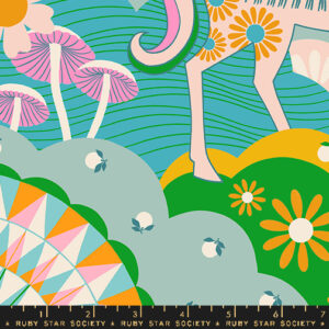 Ruby Star Society Melody Miller Carousel Daydreamer Turquoise