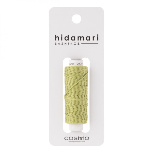 Lecien Cosmos Hidamari Sashiko Green Tea