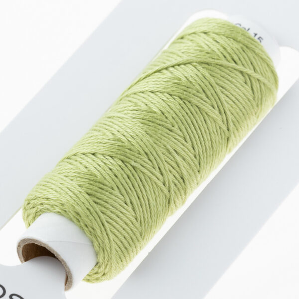 Lecien Cosmos Hidamari Sashiko Green Tea - Image 3