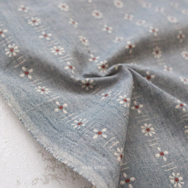 Fableism Forest Forage Daisies Denim - Image 2