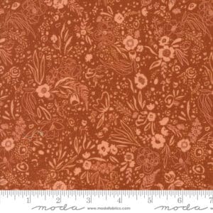 Moda Fabrics Fancy That Design House & Co. Forage, Found, & Hand Me Down Field of Fancy Spice (REMNANT)