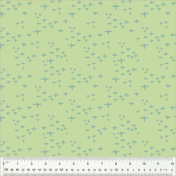 Windham Fabrics Jennifer Moore / Monaluna Moonlit Glimmer Celery