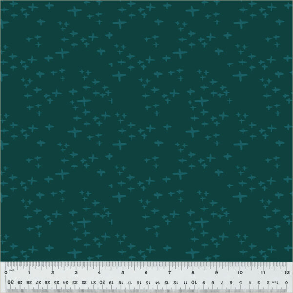 Windham Fabrics Jennifer Moore / Monaluna Moonlit Glimmer Sea (REMNANT)