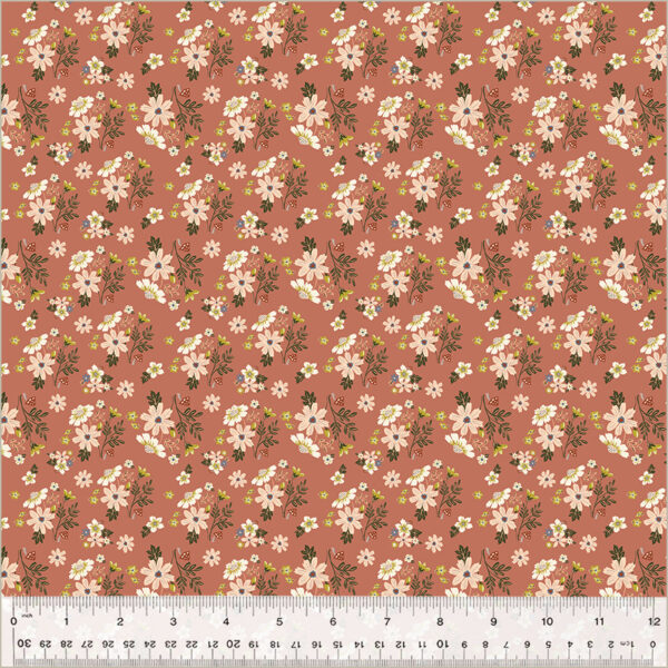 Windham Fabrics Jennifer Moore / Monaluna Under the Canopy Posies Terra
