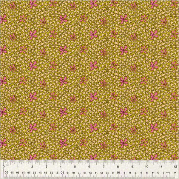 Windham Fabrics Sally Kelly Twilight Dazzle Mustard
