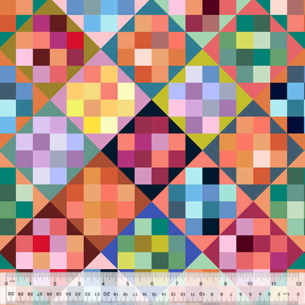 Windham Fabrics Annabel Wrigley 108″ Quilt Back Colorblock Multi