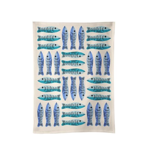 Ruby Star Society Alexia Marcella Abegg Sardine Tea Towel