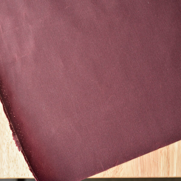Wax Canvas Burgundy 1/2yd Cut