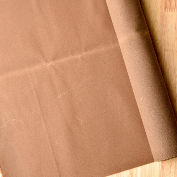 Wax Canvas Walnut 1/2yd Cut