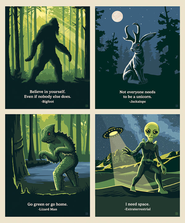 Riley Blake Designs Anderson Design Group Legends of the National Parks Believe Panel