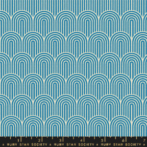 Ruby Star Rising Collaborative Geometry Hump  Day Chambray