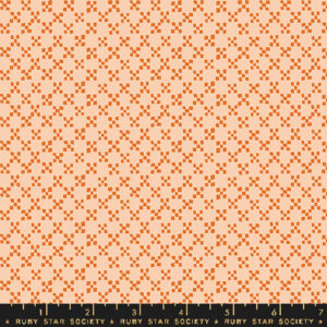 Ruby Star Rising Collaborative Geometry Tiles Creamsicle