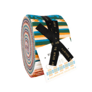 Ruby Star Rising Collaborative Geometry Jelly Roll