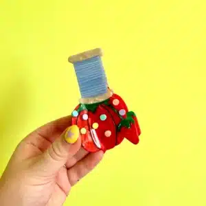 The Peach Fuzz Pin Cushion Hair Claw