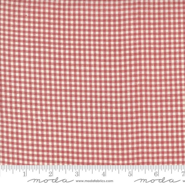 Moda Fabrics French General Woven Ginghams Gingham1/8" Garance Pearl