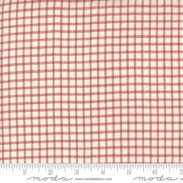 Moda Fabrics French General Woven Ginghams Garance Pearl