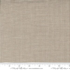 Moda Fabrics French General Woven Gingham 1/16" Stone Pearl