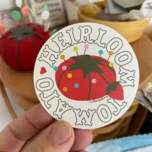 Cotton & Ochre Heirloom Tomato Sticker