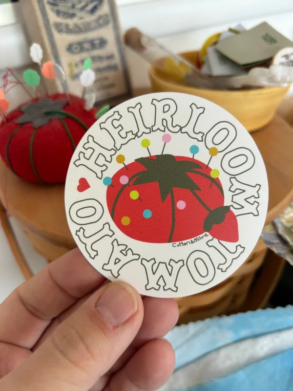 Cotton & Ochre Heirloom Tomato Sticker