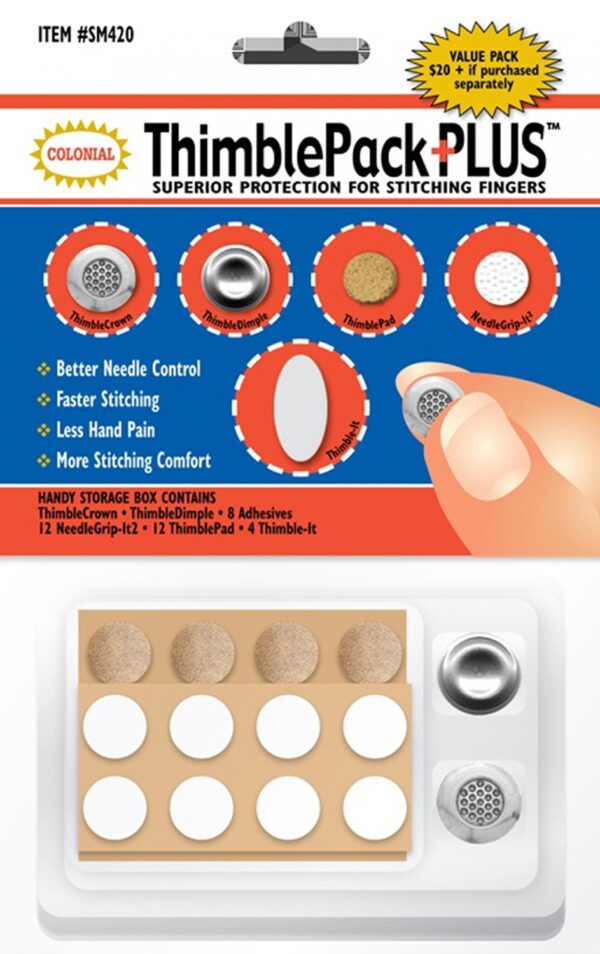 Colonial Needle Co Thimblepad Pack Plus