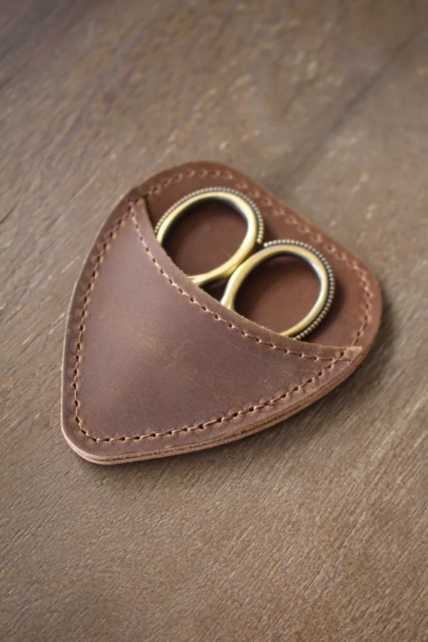 NNK Press Mini Scissor Keeper Espresso