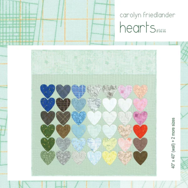 Carolyn Friendlander Hearts Quilt Pattern