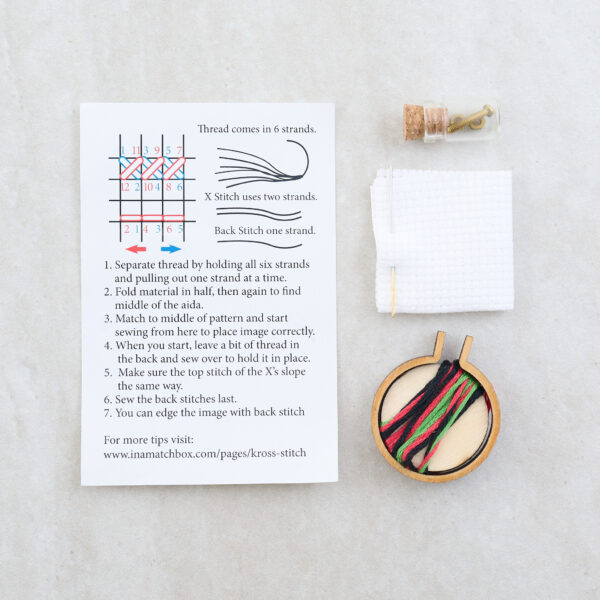 Marvling Bros Kawaii Cross Stitch Pricking Perfect In a Matchbox - Image 3