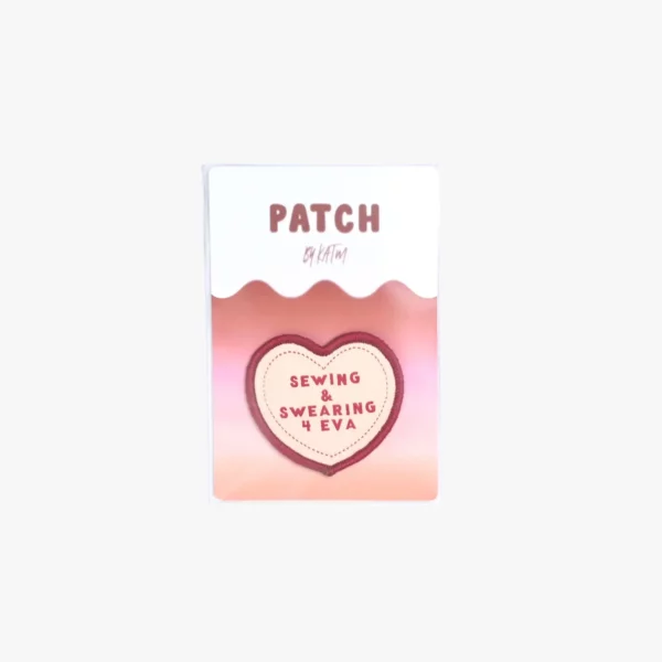 Kylie and the Machine "Sewing & Swearing 4 Eva" Iron On Patch