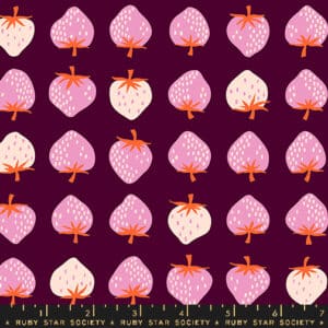 Ruby Star Society Kimberly Kight Strawberry Strawberry Deep Plum