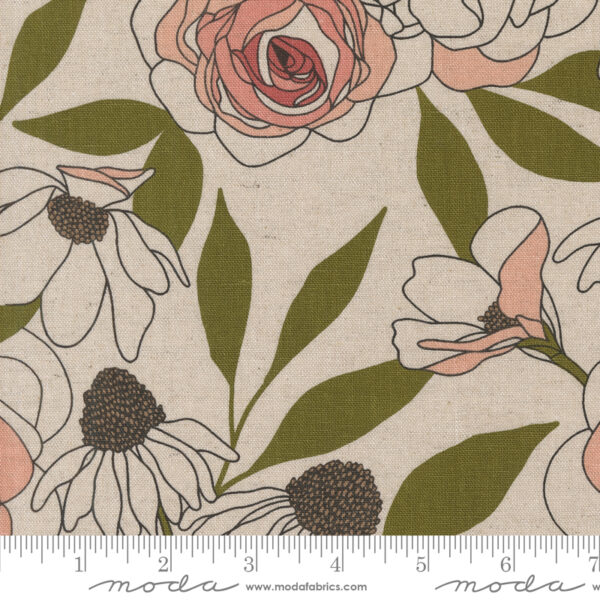 Moda Fabrics Alli K Designs Botany Mochi Linen Paper