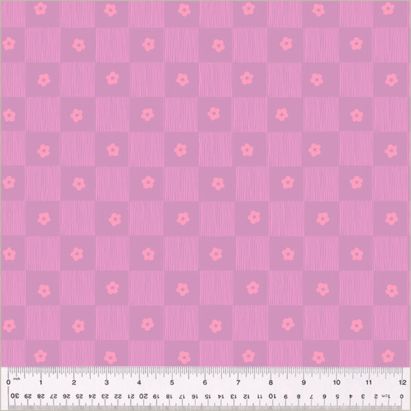 Windham Fabrics Heather Ross Ruby and Bee Blenders Footpath Lilac