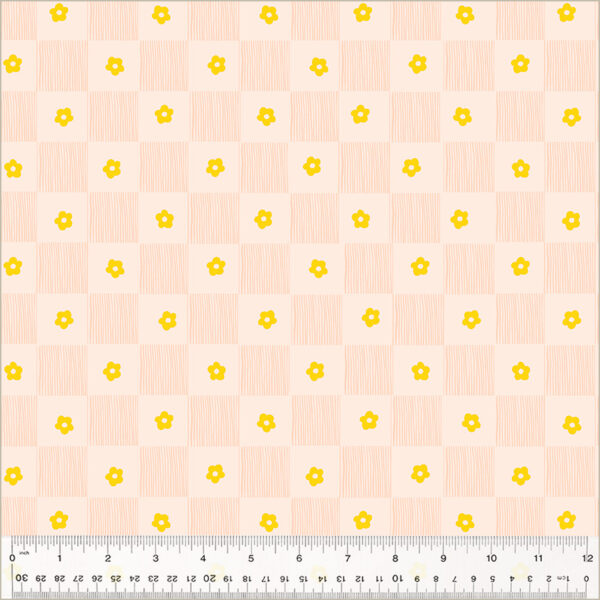 Windham Fabrics Heather Ross Ruby and Bee Blenders Footpath Gold