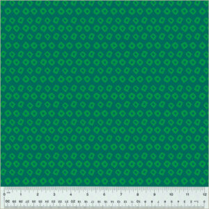 Windham Fabrics Heather Ross Ruby and Bee Blenders Shibori Kelp Evergreen