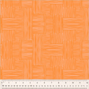 Windham Fabrics Heather Ross Ruby and Bee Blenders Woven Creamsicle Blush
