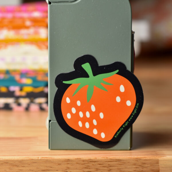 Kimberly Kight Strawberry Magnet