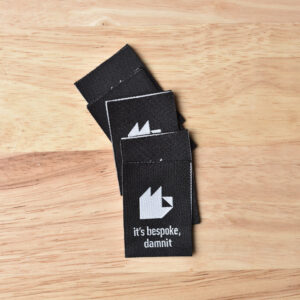 Sewtopia It's Bespoke Damnit  Woven Labels