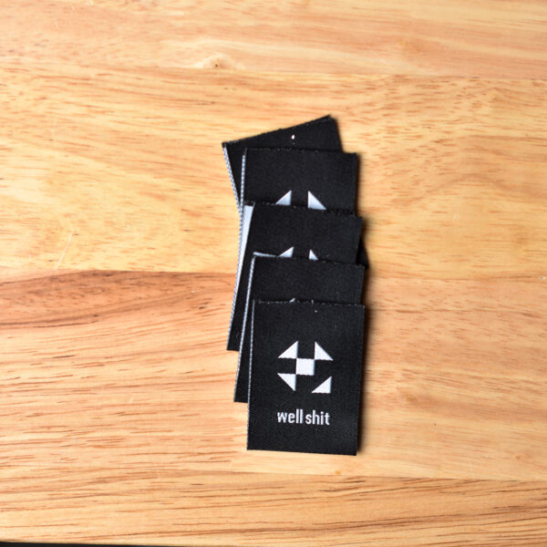 Sewtopia Well Shit Woven Labels