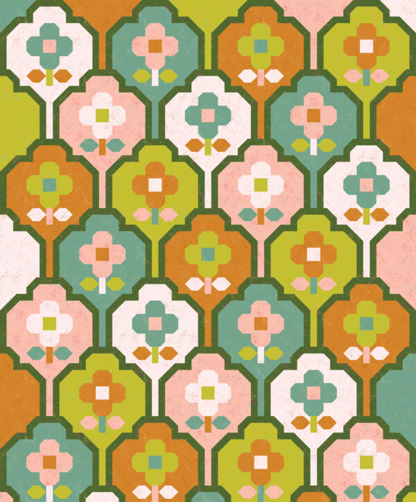 Pen + Paper Patterns Wallflower Speckled Kit