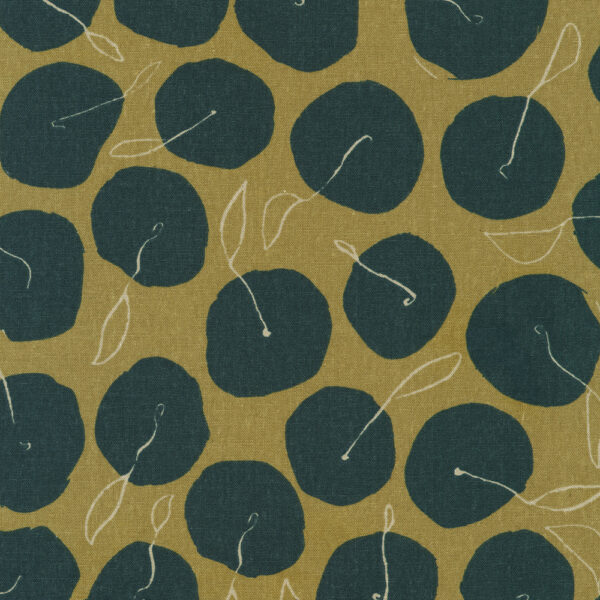 Robert Kaufman Fabrics Anna Graham Orchard Run Apples Taupe