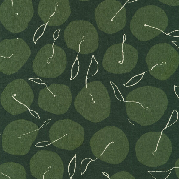 Robert Kaufman Fabrics Anna Graham Orchard Run Apples Green