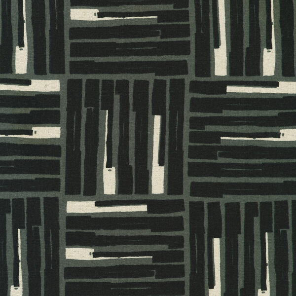 Robert Kaufman Fabrics Anna Graham Orchard Run Squares Charcoal