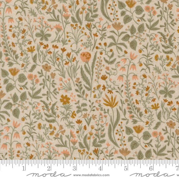Moda Fabrics Jessica Rose Rainier Mountain Meadow Mochi Linen Eggshell