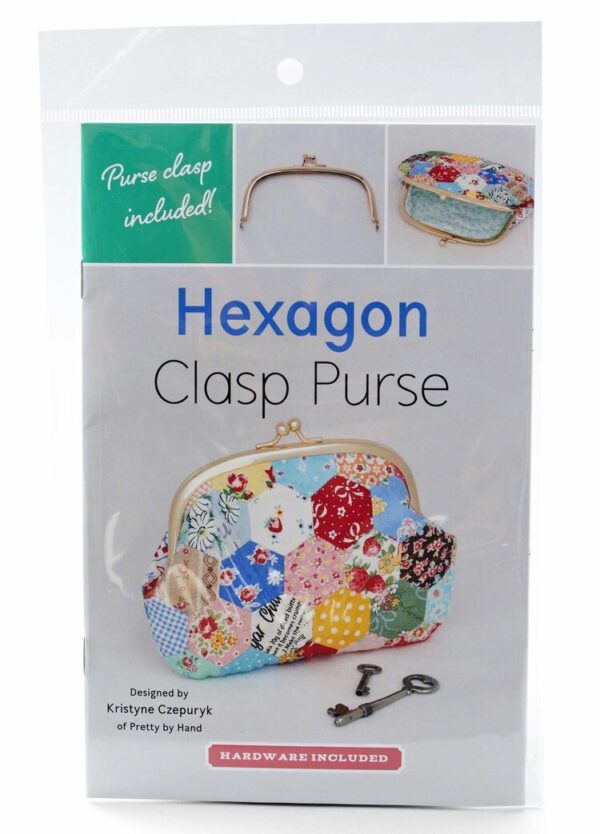 Zakka Workshop Hexagon Clasp Purse Pattern + Hardware