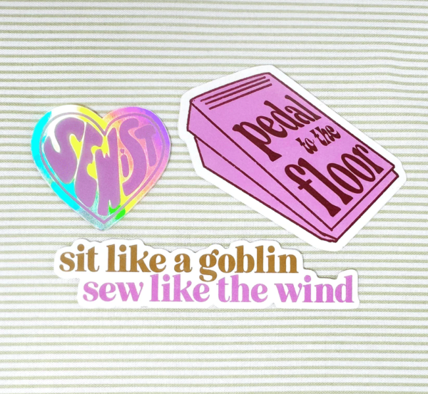 Feral Notions Petal to the Floor Sticker - Image 2