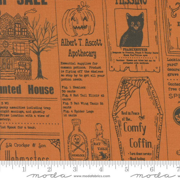 Moda - Stacy Iest Hsu Home Sweet Haunt Mini Charm Pack - Image 32