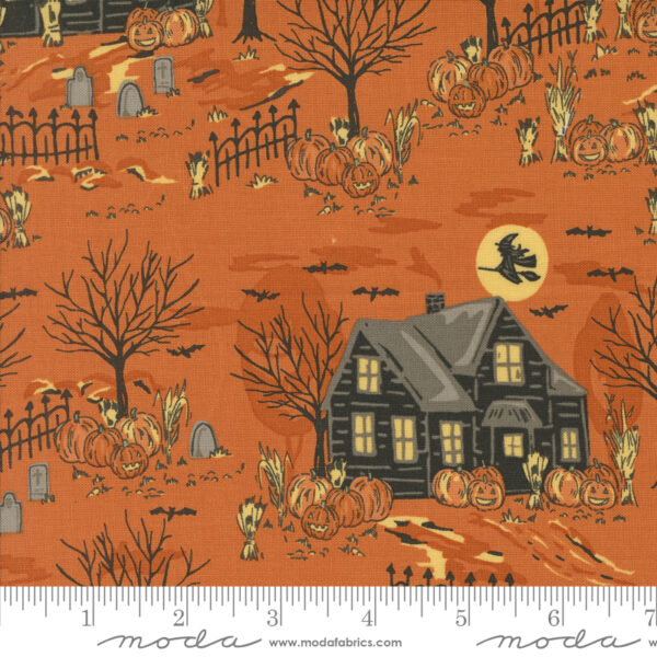 Moda - Stacy Iest Hsu Home Sweet Haunt Haunted Forest Pumpkin
