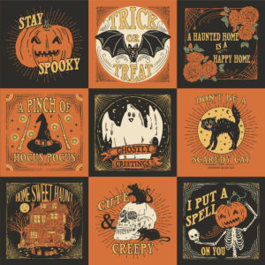 Moda - Stacy Iest Hsu Home Sweet Haunt Panel