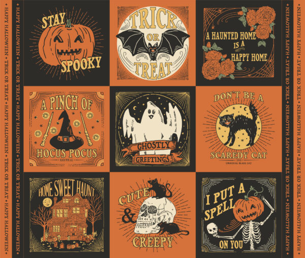 Moda - Stacy Iest Hsu Home Sweet Haunt Panel