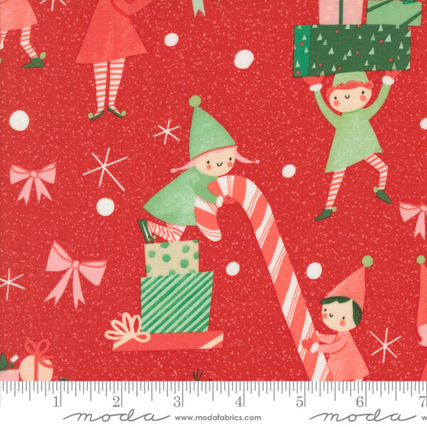 Moda Fabrics Lizzy House Tiny Christmas Jelly Roll - Image 27