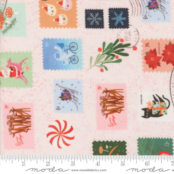 Moda Fabrics Lizzy House Tiny Christmas Jelly Roll - Image 24